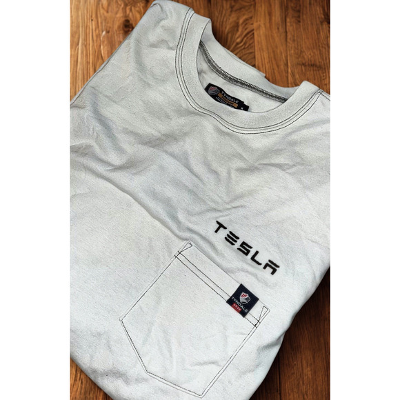 Tyndale Tesla Work Shirt NWT 2X Gray Arc Rated Flame Resistant USA - Picture 1 of 10